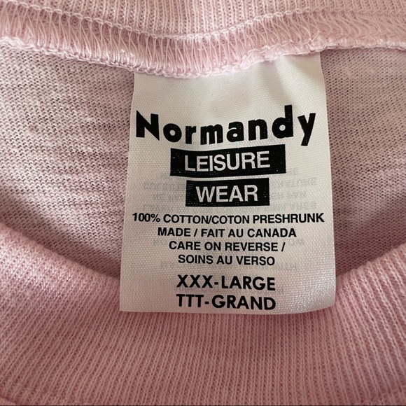 3/$25 Adidas Logo Tee Pink Size 3X - Picture 4 of 6